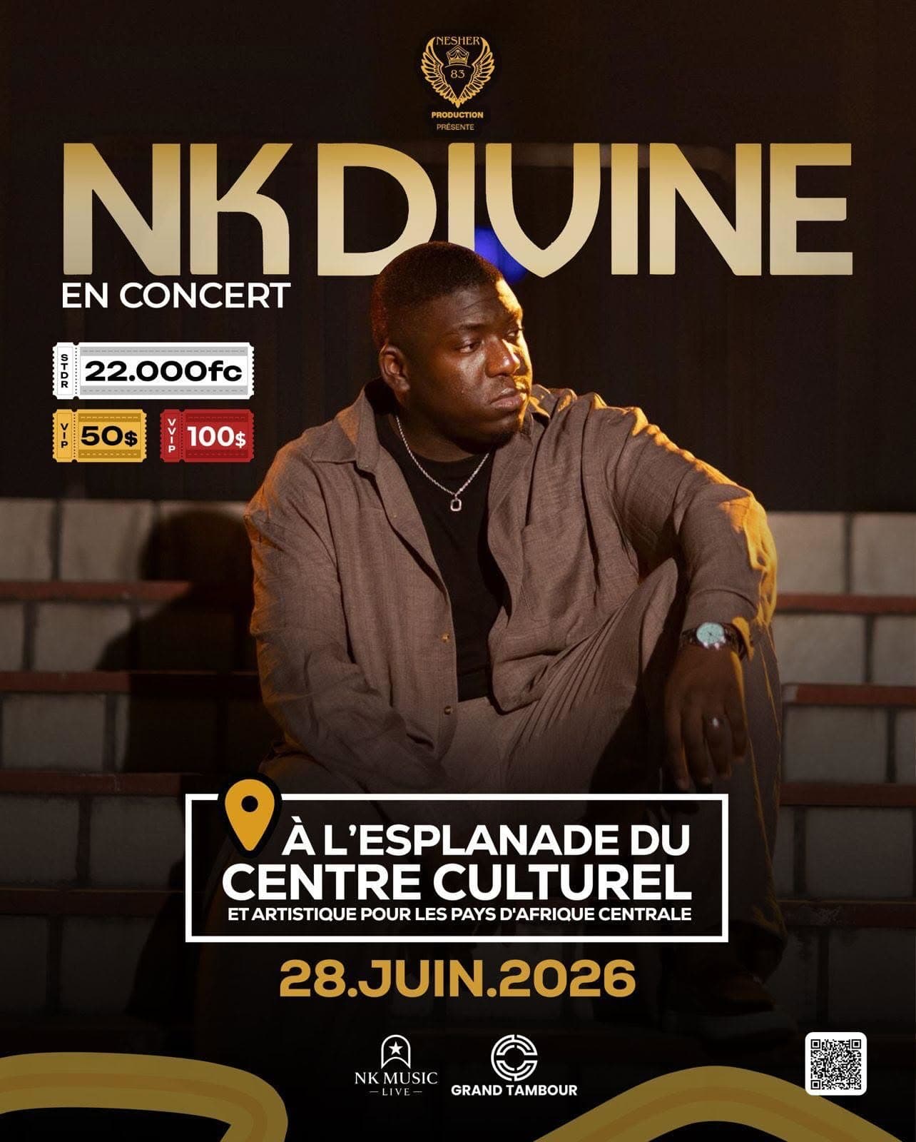 NK Divine — Concert Kinshasa