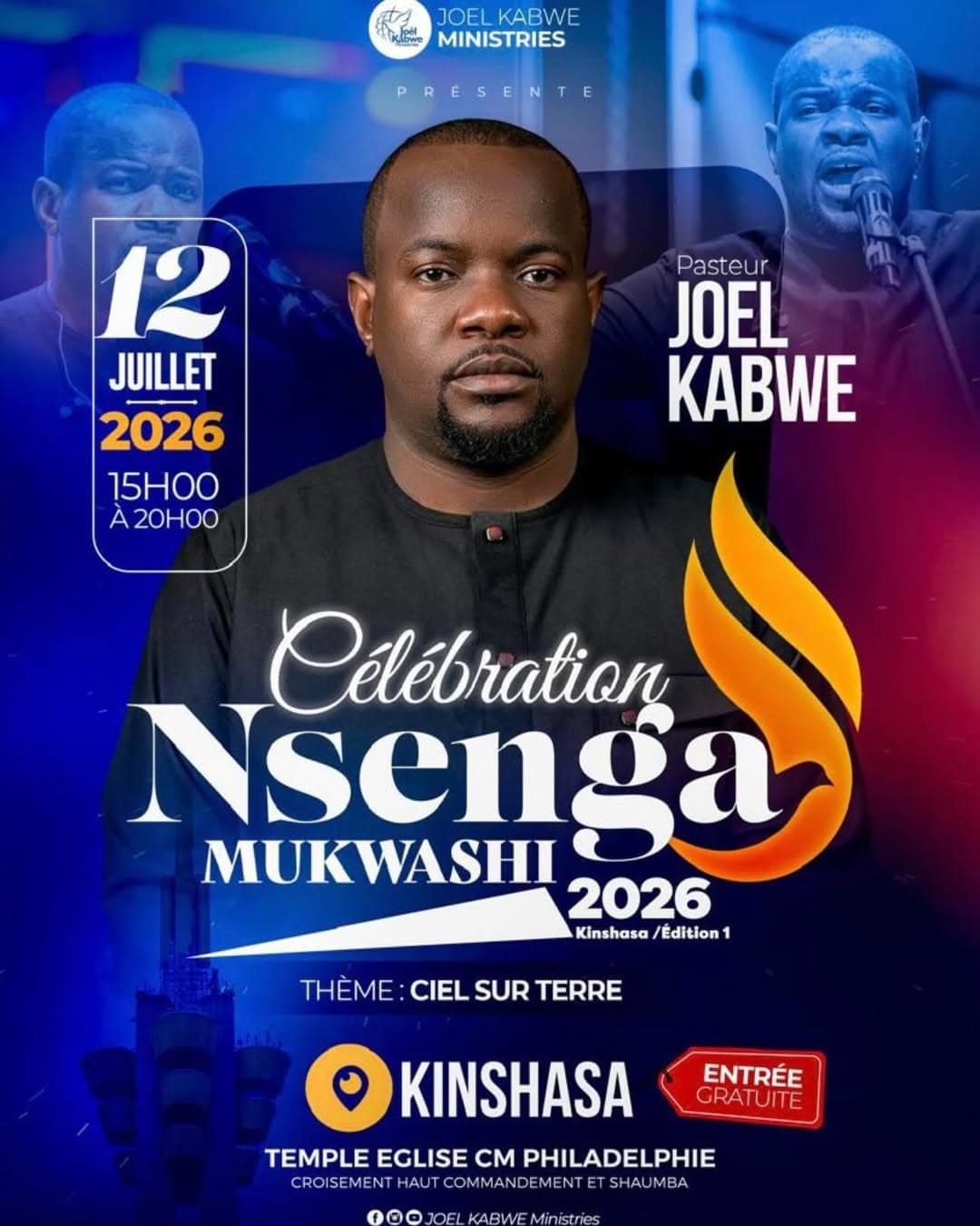 Célébration Nsenga Mukwashi 2026 – Kinshasa