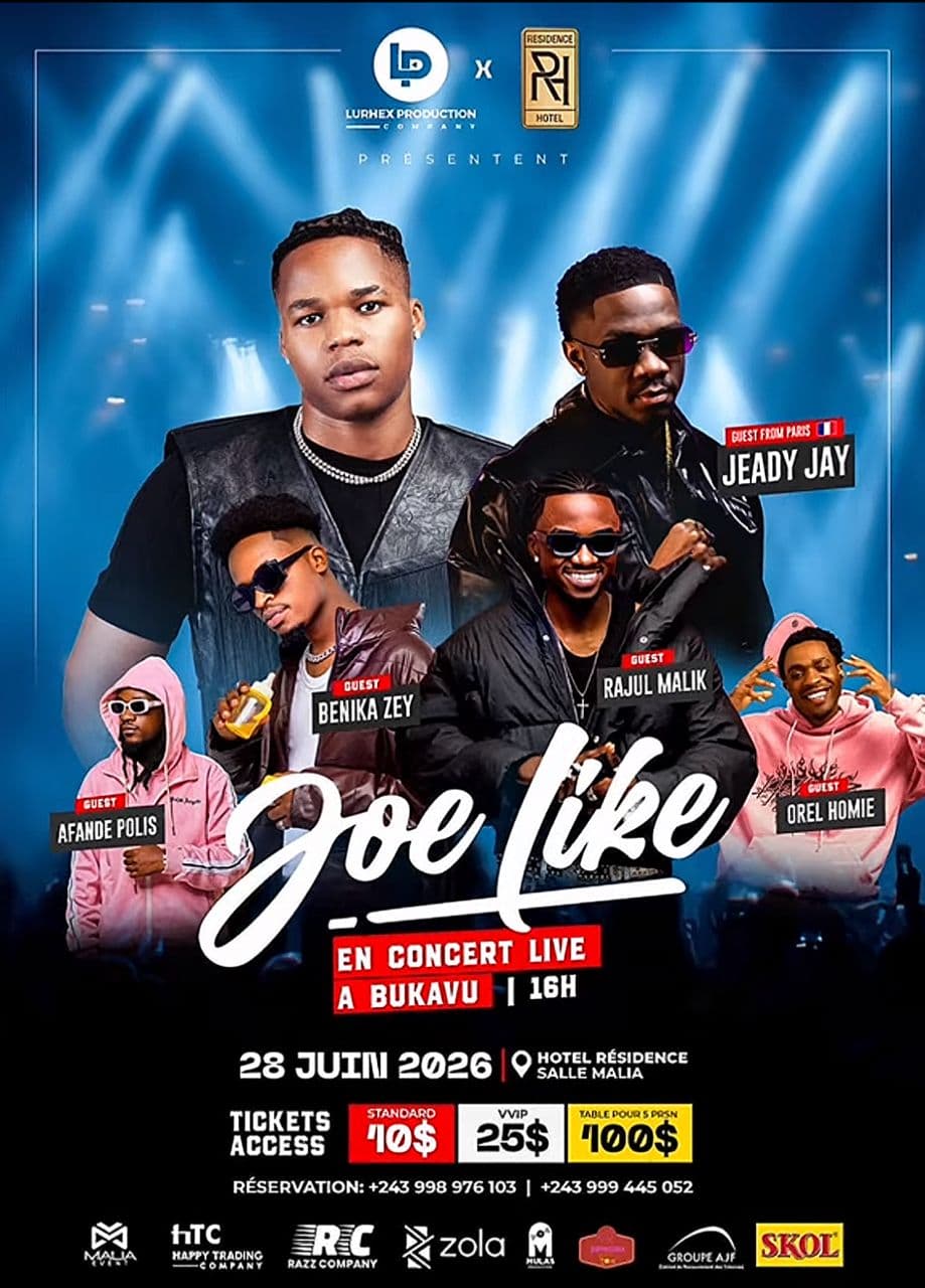 Joe Like en Concert Live