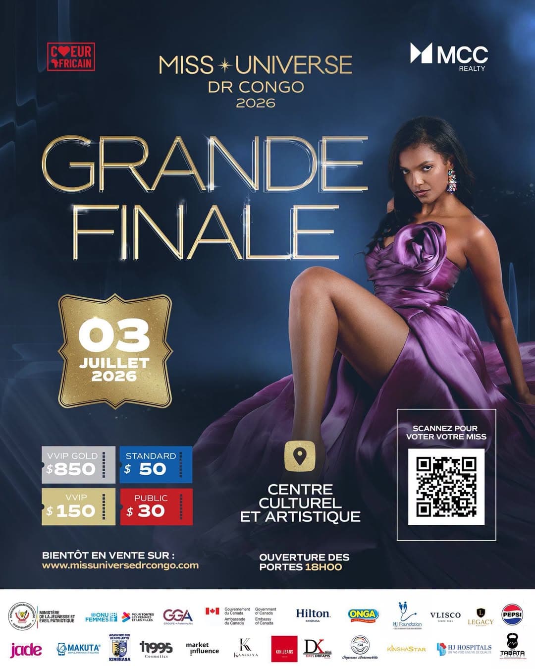 Grande Finale - Miss Universe DR Congo 2026