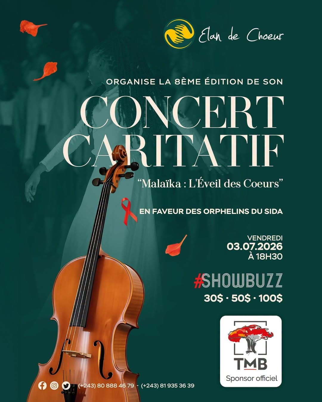 CONCERT CARITATIF : Malaïka – L'Éveil des Coeurs (8ème Édition)