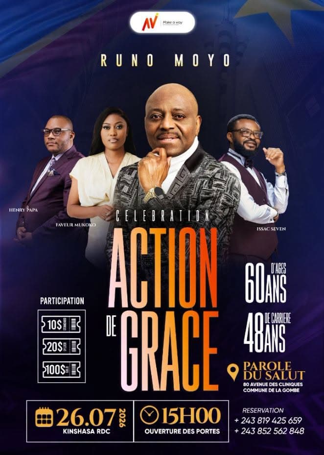 Celebration Runo Moyo – Action de Grâce