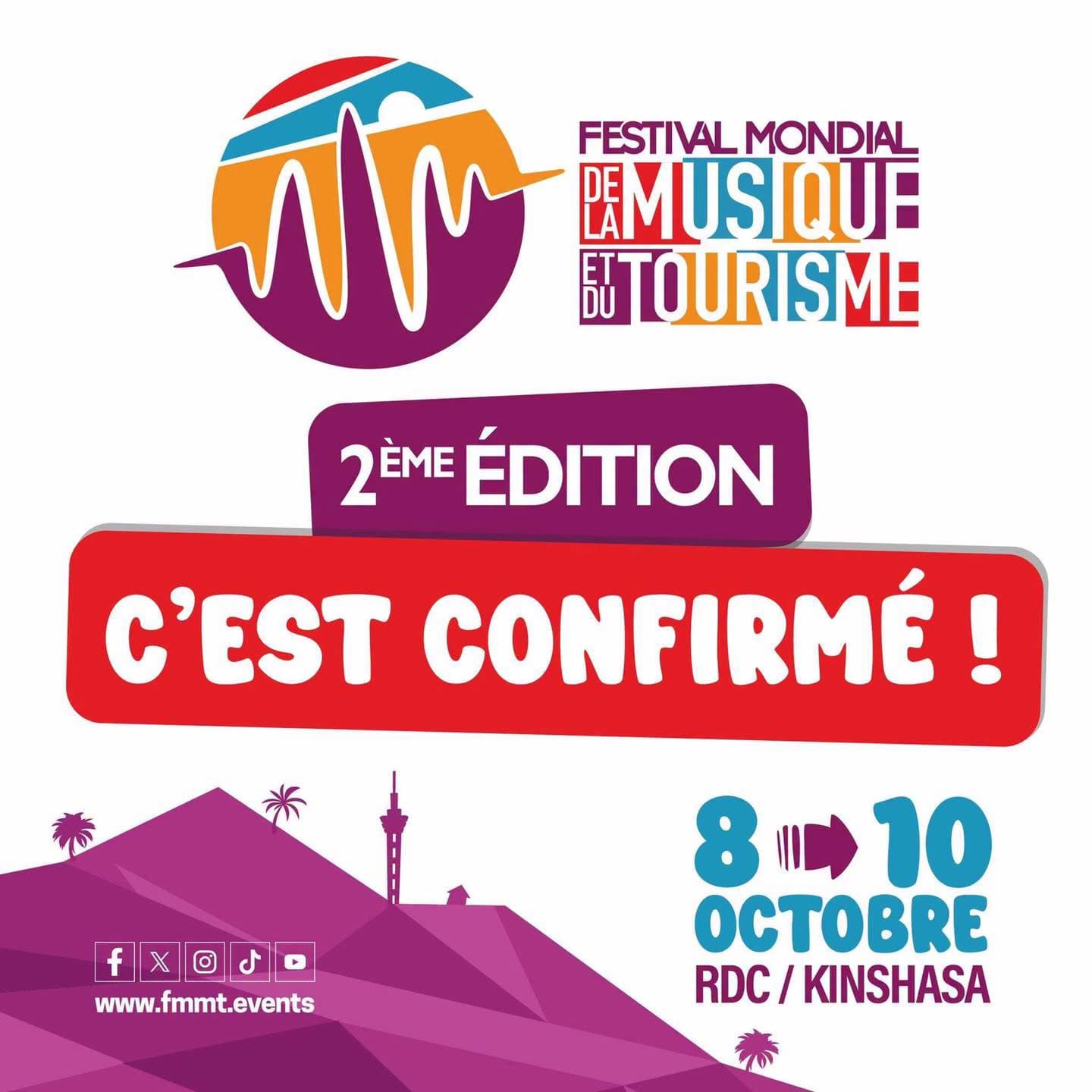 2e édition du Festival Mondial de la Musique et du Tourisme (FMMT)