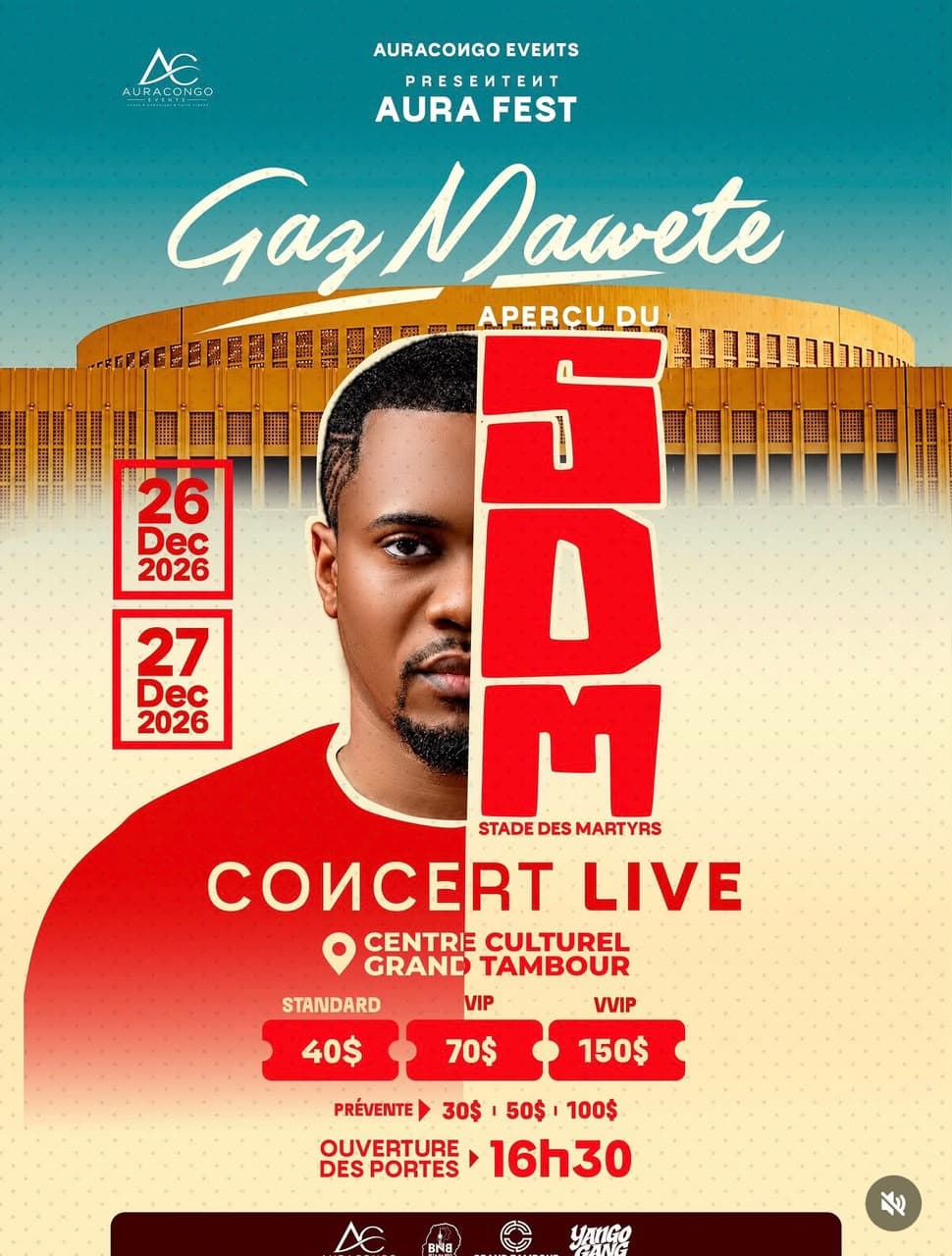 Concert live: Gaz Mawete
