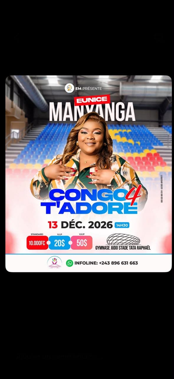 Congo t'adore 4: Avec Eunice Manyanga